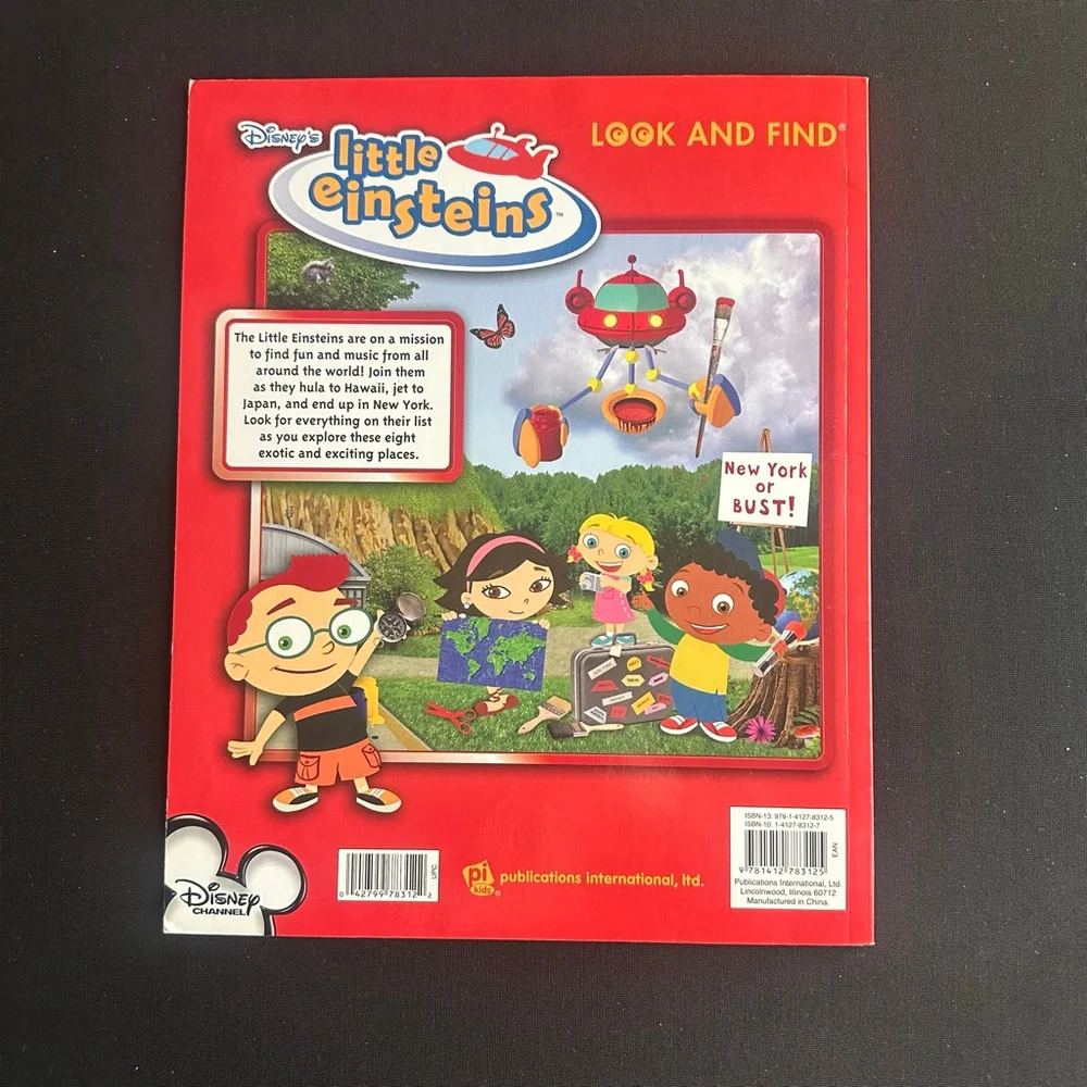 Disney Little Einsteins Look and Find Book - Picture 4 of 6